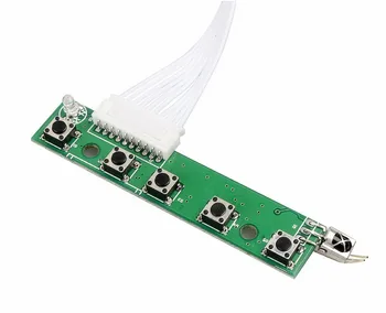 10.1 colių LCD Ekrano MonitorRemote Vairuotojo Kontrolės Valdyba 2AV HDMI VGA Aviečių Pi Bananų/Oranžinė Pi mini kompiuterio