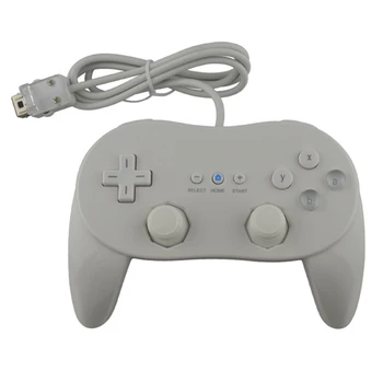 10 vnt Klasikinis Laidinio Žaidimų Valdiklis Žaidimų Nuotolinį Valdiklį Valdytojas Gamepad Nintendo Wii M. ii Mini Classic Controller