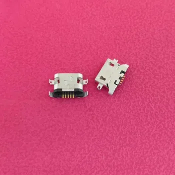 100vnt Micro USB 5pin Įkroviklio Įkrovimo port Jungtis Motorola Moto E3 G5 XT1672 XT1676 G4 Žaisti XT1600 XT1601