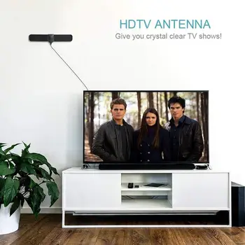 1080P HD Kambarinė Universalus TV Antena DVB-T2 ATSC 25 Km Skaitmeninis Stiprintuvas, Oro