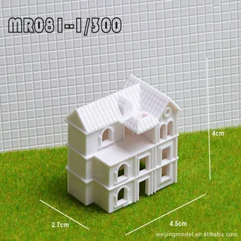 10vnt/1 grupė:300 m 1:400 1:500 Masto baltuosius rūmus, Ho Traukinių Maketas Fantasy Miniatiūros Modelis