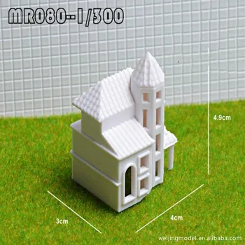 10vnt/1 grupė:300 m 1:400 1:500 Masto baltuosius rūmus, Ho Traukinių Maketas Fantasy Miniatiūros Modelis