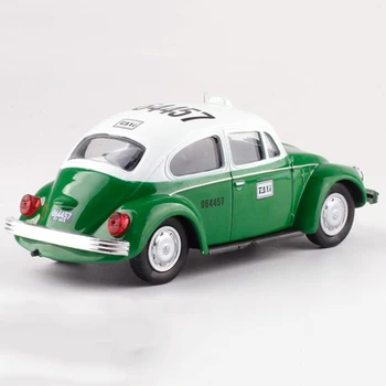 11,5 CM 1:43 Mastelis Metalo Lydinio, Žalios Spalvos Klasikinis Garbus Meksika-1985 Taksi Automobilio Modelis Diecast Transporto priemonių, Žaislų Kolekcija