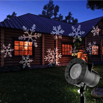 12 Modelius Projektorius Kalėdų Šviesos Diodų Lazerio Šviesos Vandeniui Lauko Vejos Projekcija LED Lempos Vestuvių Valentino Diena Dekoras
