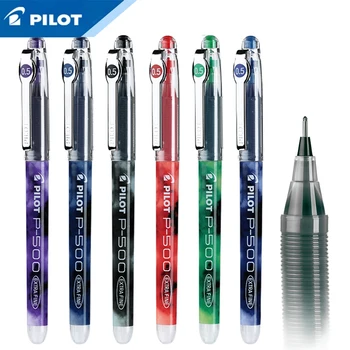 12Pcs Pilotas gelio rašiklis BL-P500 / BL-P700 didelės talpos adata pen patarimas 0,5 mm / 0,7 mm studentų raštu biuro, su parašu pen