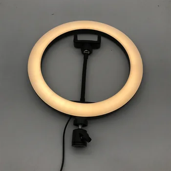 13 colių 33CM Vaizdo LED Šviesos Pritemdomi LED Selfie Žiedas Šviesos USB Žiedas lempos Fotografija-Šviesa Trikojis stovas, skirtas Makiažas 