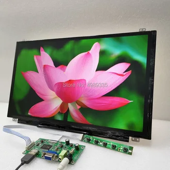 15.6 colių didelės raiškos ekranas HDMIvga modulis rinkinys 1920X1080 vidinis stiprintuvas išorės ausinių lizdas