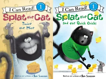 16 Knygų/Set galiu Skaityti Purškiamasis Katė anglų kalba, Istorija, Knygos Vaikams Anksti Educaction Skaitymo Knyga su CD
