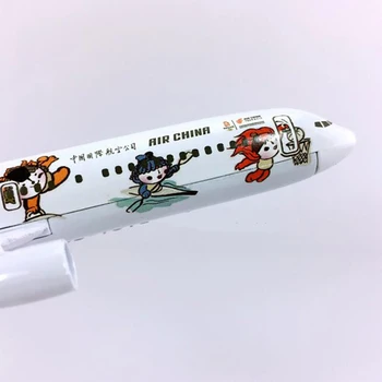 16CM Metalo Diecast Air China B737 Aviakompanijų Lėktuvo Modelis Pasisekė Lėlės 