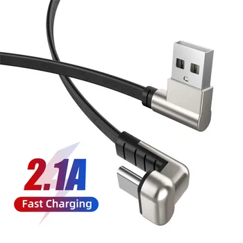 180 Laipsnių USB Type C) USB C Kabelio 