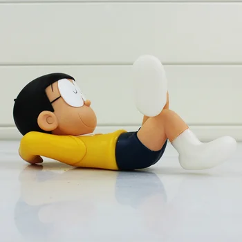 18cm Doraemon Nobita Nobi Veiksmų Skaičiai Anime Nobita Vinilo Kolekcionuojamos Lėlės PVC Automobilių Deco paveikslas Modelis, Vaikų Žaislas Kawaii Žaislai