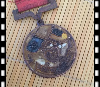 1929 m. Kinija Kinijos KMT Pirmosios Revoliucijos Karo Atminimo Medalis Senas Metalas Amatų Dovanų Kolekcija