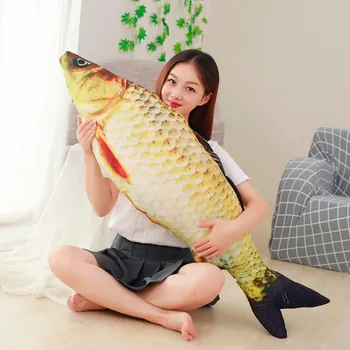 1PC Big Fish Formos Dekoratyvinė Pagalvėlė Mesti Pagalvę su Vidiniu Namų Dekoro Animacinių filmų Sofa Žaislai Miega Pagalvė Pagalvės Almofadas