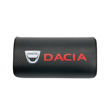 1pcs automobilių kaklo pagalvės abi pusės pu odos vienos pagalvėlės atveju Dacia Duster 