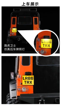 1piece už 1/10 1/8 RC modeliavimo laipiojimo automobilių galinis licenciją plokštelės prožektorius prožektorius TRAXXAS TRX-4 D90 D110 TRX-6 SCX10 CENTRINIS