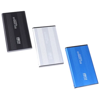 2.5 colių Nešiojamojo kompiuterio SATA HDD Atveju Sata USB 3.0 SSD HD Kietojo disko Disko Išorės Saugojimo kameros Dėžutė Su USB 3.0 Kabelį