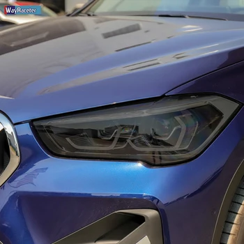 2 Vnt Automobilių Žibintų Apsauginės Plėvelės Žibintai Skaidrūs Juodi TPU Lipdukas BMW X1 F48-Dabartinė 2020 Priedai
