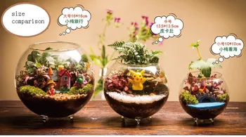 2018 Naujų Karšto Pardavimo Stiklo Akvariumas Akvariumo Žuvų Gėlių Daigai Akvariumas Namų Puošybai Vaza Kamuolys Žuvų Bakas Apvalus