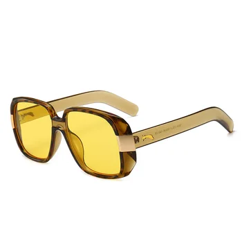 2019 Aikštėje Moterų Akiniai nuo saulės Mados Prabangių Prekės ženklų Dizaino Aukso Meteoras Akinius Atspalvių Saulės Akiniai Moterų, Vyrų, moterų oculos UV400