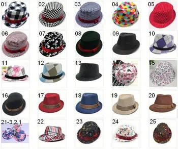 2019 kietas Pledas Berniukai fedora viršų skrybėlės vaikams Fedoras kūdikio kepurė