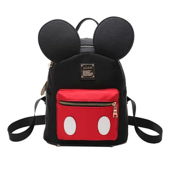 2019 naujas Disney pliušinis žaislas maišelį mielas Mickey Minnie kuprinė moteriška nailonas studentų krepšys