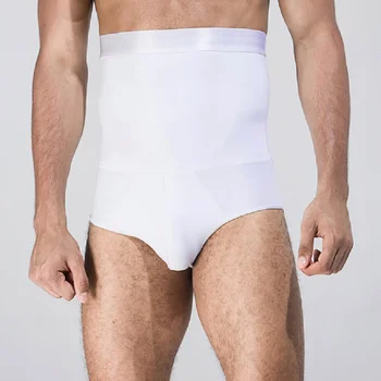 2019 Naujas Prekinis Ženklas Vyrams Lieknėjimo Kontrolės Kelnaitės Tummy Trimmer Butt Lift Kelnės Besiūliai Kvėpuojantis Ultra Plonas Vyrų Shaper Trumpas