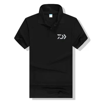 2020 Daiwa Drabužių Vasaros Sporto Polo Tee Žvejybos Marškinėlius Atspindintis Orui Lauke Veikia Žvejybos T-shirt Dviračių Vyrų Viršūnės