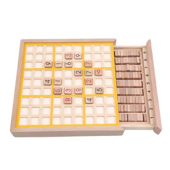 2020 Karšto Pardavimo Vaikų Sudoku, Šachmatai Buko Tarptautinės Šaškių Lyginimo Stalo Žaidimo Žaislas Dovana Mokymasis Ir Švietimas Įspūdį Žaislas