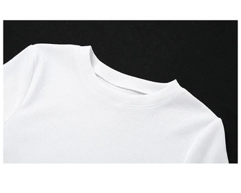 2020 m. Europos ir Amerikos stiliaus nereguliarus laukinių Slim susiduria bamba vientisos spalvos laisvalaikio marškinėliai T-shirt