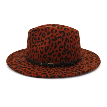 2020 m. žiemos skrybėlės moterims mados Vienodo pločio Kraštų Panama Vilnos Veltinio Džiazo Fedora Skrybėlės vyrų variklio dangčio cowgirl gorros mujer invierno