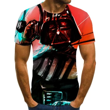 2020 Nauja Juoda Kariai, T-marškinėliai, vyriški Vasaros Black T-shirt Juosta Gatvės Drabužiai, vyriški 3D Atspausdintas T-shirt marškinėliai toks kietas