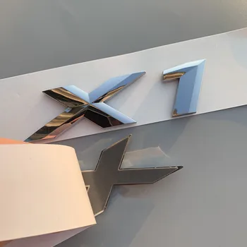 2020 Naujas X1 X2 X3 X4 X5 X6 X7 GT Laišką Emblema Galiniai Įkrovos Kamieno Ženklelis Automobilių Stiliaus Logotipo Lipdukas BMW E36 E39 E70 
