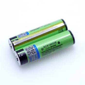2020 Saugomų Originalus 18650 NCR18650B 3400mAh Li-lon baterija su PCB), 3,7 V, Žibintuvėlis baterijos