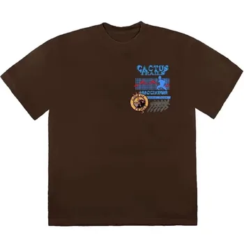 2020ss Scott Travis Cactus Jack T-Shirt Vyrai Moterys Astroworld Skaitmeninis Spausdinimas Marškinėliai Vyrams Viršuje Tees