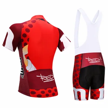 2021 Vasaros raudona Dviračių Megztiniai nustatyti Maillot Lenktynių Dviratis Drabužius Kalnų Dviračių Dėvėti Vyras Dviračiu ClothingRopa Ciclismo Užsakymą