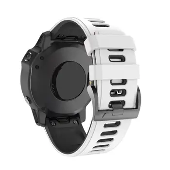 26 22 20mm Watchband Garmin Fenix 6 6X Pro 5 5X Plius 3HR Silikono Juosta Fenix6 Fenix5 Žiūrėti Greito Atleidimo Easyfit Riešo Dirželis