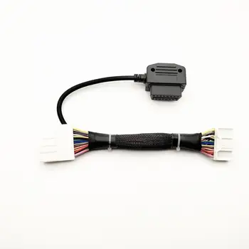 26 pin male female jungtis Tesla model3 OBD II adapterio diagnostikos panaudoti elektroninių kabelių naujų energijos transporto priemonės