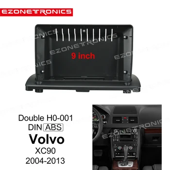 2Din 1DIn Automobilių DVD Rėmo Plug Garso Montavimo Adapteris Brūkšnys Apdaila Rinkiniai Facia Skydelis 9inch Volvo XC90 2004-2013 Radijo Grotuvas
