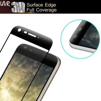 2VNT Skirti LG G5 Grūdintas Stiklas 3D Išlenkto Paviršiaus, Visiškai Padengti Anti-Sprogimo Ekrano Plėvelė LG G5 SE H850 VS987 H820 LS992 H830