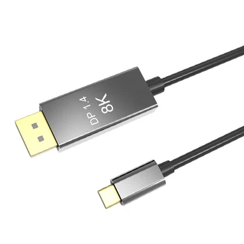 3.1 USB C DP1.4 Kabelio Tipas-C 