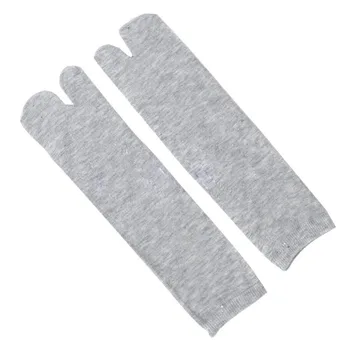 3 Poros Japonų Kimono Flip Flop Sandalas Split Toe Tabi Ninja Geta Kojinės vientisos spalvos Kvėpuojantis kojinės pigūs balta juoda calzette