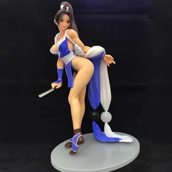 30cm King of Fighters Nekilnojamojo Bijau Fatal Fury SNK 2 Mai Shiranui Veiksmų Seksualus paveikslą, žaislų, kolekcines, Seksuali Mergina lėlės Modelio duomenys