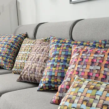 30X45/40x60/45x45/55x55cm 3D atspausdintas lininė pagalvėlė padengti sofa juosmens pagalvės užvalkalą dekoratyvinis mesti pagalvę padengti namų užvalkalas
