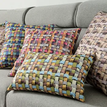 30X45/40x60/45x45/55x55cm 3D atspausdintas lininė pagalvėlė padengti sofa juosmens pagalvės užvalkalą dekoratyvinis mesti pagalvę padengti namų užvalkalas