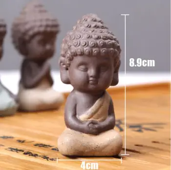 4 stilius 3D Buda Silikono formų 3D Buda muilo pelėsių rankų darbo Budos statula porceliano pelėsių kepimo dekoratyvinis įrankiai