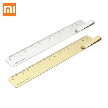 4color Xiaomi Mijia Kaco Metalinė Liniuotė 15cm Lengvi Nešiojamieji Tiesiai Valdovų Nerūdijančio Plieno Office Matavimo Tikslumo Įrankis