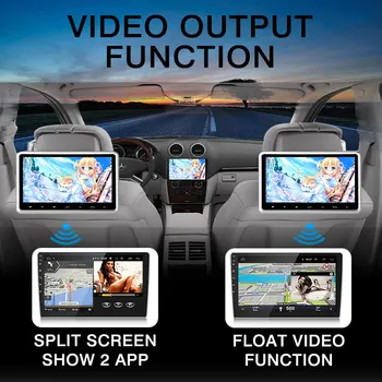 4G+64G Android 10.0 automobilio radijo Peugeot 307 2002-2013 2 DIN GPS navigacijos, multimedijos, vaizdo grotuvas 4G grynasis WIFI Padalinti Ekraną