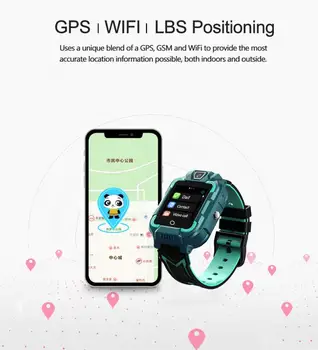 4G Vaikų Smart Žiūrėti WIFI GPS Padėties aptikimo funkcija hd Skambinkite Veido Atpažinimo SOS IP67 atsparus Vandeniui Smart Laikrodžiai smartwatch 