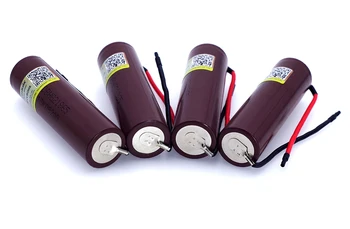 4PCS/daug Liitokala naujas HG2 18650 3000mAh baterija 18650HG2 3,6 V išleidimo 20A, skirtas baterijas+ 
