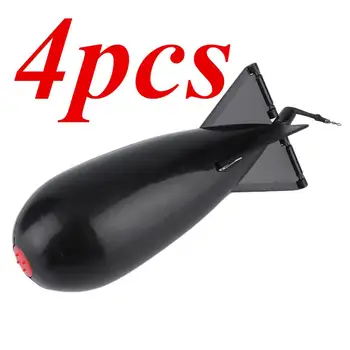 4pcs Mosodo Karpių Žvejybos Raketų Finansuojančiojo Didelis Mažas Spod Bomba Plaukti Viliojimo Masalas Turėtojas L M S Granulių Raketos Lesyklos Poziciją Pavara